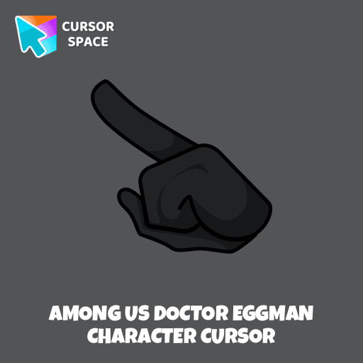 Among Us Doctor Eggman Character cursor arrow cursor