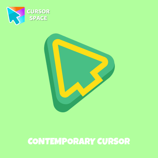 Contemporary cursor arrow cursor